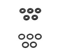 T TOOYFUL 10PCS Raccordo Adattatore Valvola di Gomma Guarnizione Serbatoio Gas per Fornello da Campeggio Canister System Guarnizione a Tenuta Stagna Rond