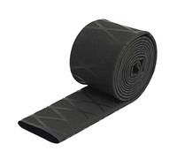 T TOOYFUL Aste Antiscivolo Impermeabili 1M Con Tubo Termoretraibile 1M Manico Con Manicotti (nero 35mm)