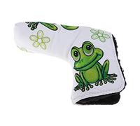 T TOOYFUL Golf Putter Cover Frog Pattern Putter PU Protettore Testa
