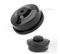 T TOVIA Testina Universale per decespugliatore M10 x 1,25 LHF, Testa di Ricambio per decespugliatore a Benzina, Testa di Ricambio Universale, Colore Nero