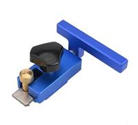 T Track Fence Flip Stop Strumento per Mitre Track Stopper, adatto per applicazioni di lavorazione del legno, costruzione in lega di alluminio, aiuta a limitare la posizione della recinzione, include