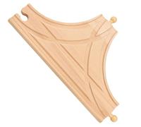 T Trackt Accessories, Wooden Train Track Accessories per il gioco creativo, compatibile con la maggior parte dei treni in legno, per bambini 2-5 anni