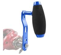 T-type Aluminum Alloy Reel Replacement Fit 8x5mm Hole - High-Precision Power Knob with Stainless Bearings & Shaft Adapter for Stream, Professional Angling, River and Pier Locations