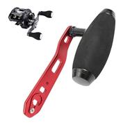 T Type Reel Handle, Aluminium Lega Fishing Reel Replacement, Smooth Casting and Winding Tool, Fits Hole Lightweight Handle for Saltwater Freshwater Lake Stream Fishing Applications