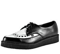 T.U.K. Pointed Creeper Lace-up - Scarpe da Uomo e Donna - Colore Bianco e Nero - Taglia EU37