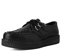 T.U.K. Vegan Viva Low Creeper - Scarpe da Uomo e Donna - Colore Nero TUKskin™ - Taglia EU39