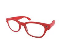 T-Vedo Digital Protection Square - Occhiali neutri per PC, Tablet, Smartphone e Gaming (Filtro Luce Blu) … (Rosso)