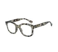t vedo: Turtle Occhiali Anti Luce Blu Unisex - Lenti Antigraffio Con Protezione Dagli Schermi +0.00 - Custodia in Omaggio (Beige)
