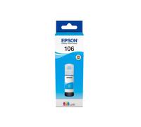 Epson 106 ecotank cyan ink bottle