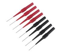 T0161 4 Coppie Sonde Tester Circuito Auto, Prova Circuito 4 mm Rosso/Nero