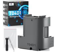 SUBLIMAKER T04D1 - Scatola di manutenzione per inchiostro ET-15000, ET-3760, ET-3850, ET-4760, ET-4850, ET-3750, T04D100, per XP-5100, WF-2860, ET-3830, ET-5150, ET-M100 00 ET- 3710 Stampanti
