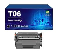 T06 Cartuccia Di Toner (con Chip) Compatibile Per Canon ImageRUNNER 1643 1643iF, 10000 Pagine,T06-1 PACK