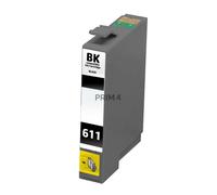 T0611 Nero 16ml Cartuccia Compatibile con Inkjet Epson Stylus D68XX,D88XX,DX 380