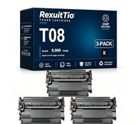 T08 Sostituzione della cartuccia di toner compatibile ad alta resa per T08 con l'ultimo chip, adatta alla stampante laser Canon i-SENSYS X 1238i 1238iF 1238P 1238R, nero