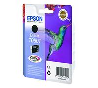 EPSON - C13T08014021 Cartuccia Ink Originale Nera per Stylus Foto P50 / PX650 / PX660/700W Capacit 330 Pagine