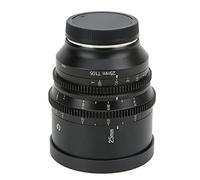 T1.05 Obiettivo Cinematografico, 13 Lame Obiettivo Cinematografico da 25 Mm 25 Mm con Copriobiettivo Posteriore per Film