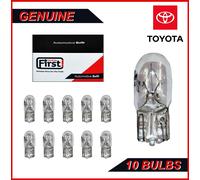 T10 501 Lampadine 12v 5W Laterali senza Bulbo Targa w5w Alogena Auto x10