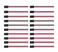 T10 W5W Bulb Extension Socket Holder | 20 Pack Soft Rubber Connector for Car/Vehicle/Boat | Universal Illumination Socket Replacement & DIY