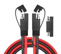 T10073 Cavo di prolunga da SAE a SAE Cavo a disconnessione rapida da 10 AWG con adattatore for inversione di polarità da SAE a SAE 0,3 m/1 m/2 m/3 m/6 m(0.3M 1FT)