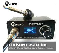T12-942 OLED MINI stazione di saldatura Saldatore elettronico digitale Versione DC Portatile senza alimentatore QUICKO