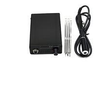 T12-956 STAZIONE DI SALDAGGIO Digital Servizio elettronico OLED 1. 3 pollici con manico M8 nero e punte di saldatura T12,Controllo preciso(SET3)