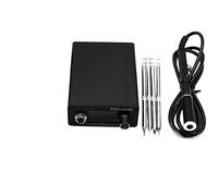 T12-956 STAZIONE DI SALDAGGIO Digital Servizio elettronico OLED 1. 3 pollici con manico M8 nero e punte di saldatura T12,Controllo preciso(SET4)