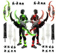 T13 Action Figure Set (Assembly completato), Hiros 13 Toy Robot Multi-giunto stampato in 3D, Titan Dummy 13 Figura d'azione, decorazioni desktop per gli amanti del gioco giocattoli (Blu Viola)