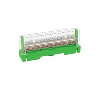 T1611A Morsettiera Di Terra per Collegamenti Equipotenziali Con Coperchio; Con B