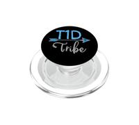 T1D Tribe tipo 1 diabete Consapevolezza Blue Warrior Bambini ragazzo PopSockets PopGrip per MagSafe