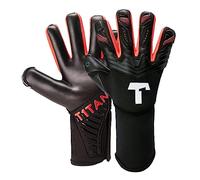T1TAN Alien Black Energy 2.0 - Guanti da portiere - con protezione per le dita - guanti da portiere di calcio - taglia 11
