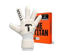T1tan Classic 1.0 Goalkeeper Gloves With Finger Protection Bianco 7
