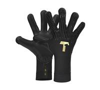 T1TAN Rebel 2.0 Black-Out - Guanti da portiere da uomo - Guanti da calcio professionali per adulti e ragazzi - Guanti per calcio e ogni portiere - Taglia 9