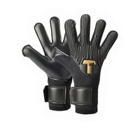 T1TAN Rebel 2.0 Black-Out Junior (FP) - Guanti da portiere per bambini - guanti da portiere di calcio - con protezione per le dita - taglia 5