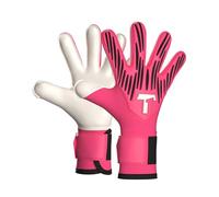 T1TAN Rebel 2.0 Fluo Pink Junior - Guanti da portiere per bambini - Guanti per bambini e calcio - Taglia 6