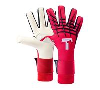 T1TAN Red Beast 3.0 - Guanti da portiere - senza protezione per le dita - guanti da portiere di calcio - taglia 10