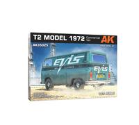 T2 Model 1972 Commercial Van 1:35 Plastic Model Kit AK INTERACTIVE