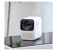 T2 Portable Home Mini Mini Small LCD Projector Supports 1080p HD Projector Manufacturers Home Theater Projector (Color : T2White Size : B) (T2White A)
