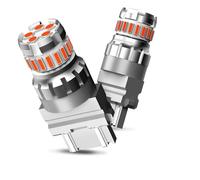 T20 LED 7440 W21W PY21W Canbus No Hyper Flash Lampada Per Auto 1156 BA15S P21W BAU15S Luce Di Segnalazione Gialla A LED 12V fanale posteriore per auto(3157 3156 T25 Flash)