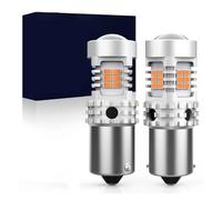 T20 LED 7440 W21W PY21W Canbus No Hyper Flash Lampada Per Auto 1156 BA15S P21W BAU15S Luce Di Segnalazione Gialla A LED 12V fanale posteriore per auto(7440 W21W WY21W T20)