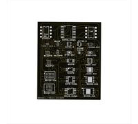 T22 Burning Seat 22-in-1 Chip BIOS Reader/Writer Adapter Board WSON8 QFN8 Test Seat 4 X 4 ROM Errom