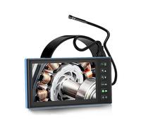 T23 Industrial Endoscope with 6 LED Lights 1m 5.5mm Dual Lens 7 inch 1080P Digital Borescope IP67 Ca
