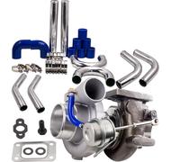 T25 T28 GT25 GT28 GT2871 Turbo e guarnizioni +Tubi di tubazione Piping Pipe Kit