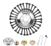 T26 PRO - Testina per decespugliatore indistruttibile 2.0, Beehomie taglia tutto in pochi secondi, con kit adattatore universale (8")