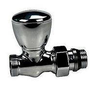 T27C VALVOLA DIRITTA MANUALE ø1/2"x16 PER TERMOARREDO