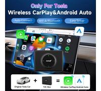 Adattatore CarPlay wireless Carlinkit T2C per Tesla modello Y/S/3/X