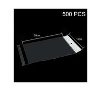 t2N 500pcs lot Transparent PE Package Bag for Samsung Galaxy Tab H7u 7.0, Size: 20cm x 15cm