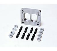 T3 Divided A T4 Turbo Collettore Adattatore Flangia M10 Dadi GT30 GT35 HX35 USA