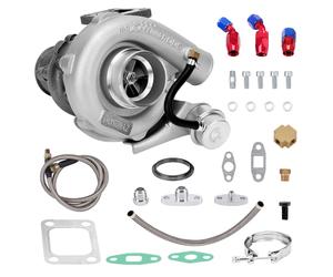 T3 Linea di alimentazione olio T3 T04E Universal Turbo olio Linea Kit V-Band