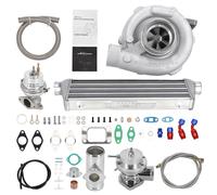 T3 T04E Universale Turbo kit Turbocompresseur Wastegate Intercooler Type-S BOV