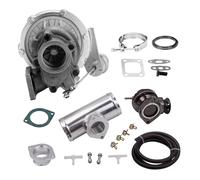 T3 T04E V-band Turbo Turbocompressore & Turbo Blow Off Valvola BOV 2.25" Pipe